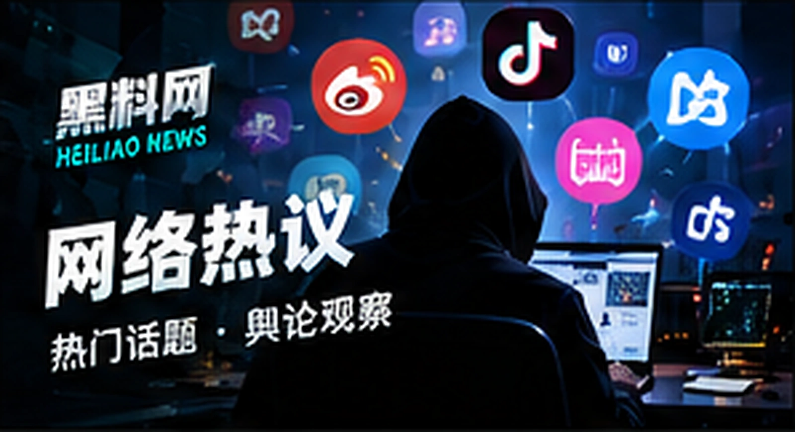 社交媒体传播概念配图